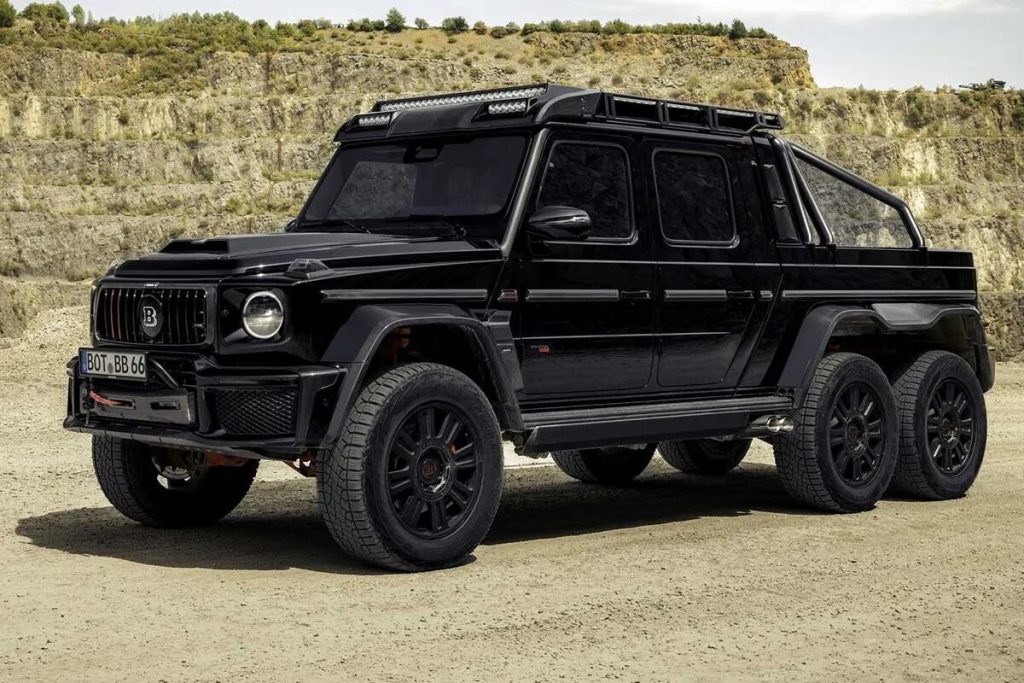 هیولای شش چرخ برابوس با ۸۰۰ اسب بخار قدرت/ عکس