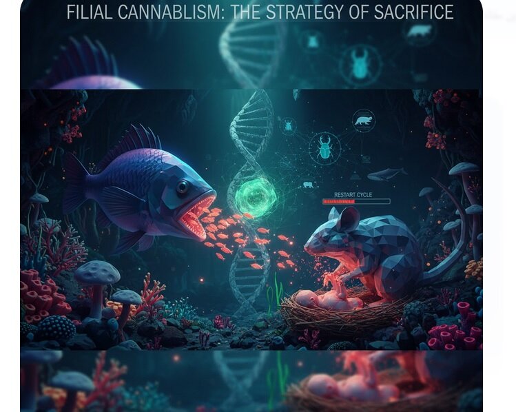 چرا سگ‌ها، گربه‌ها و ماهی‌ها فرزندان خود را می‌خورند؟