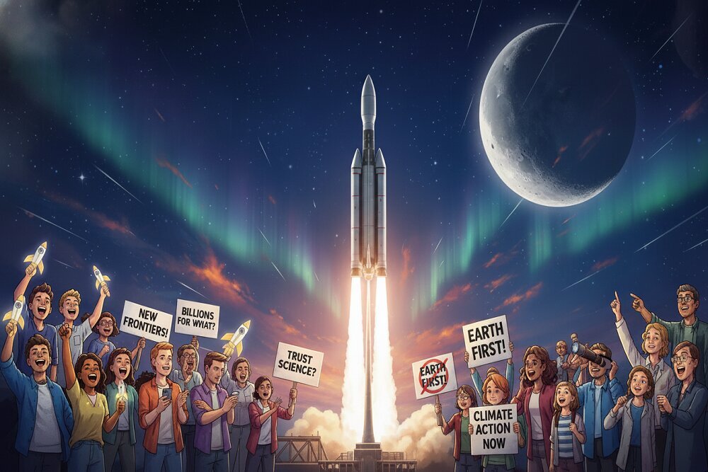 نظر مردم عادی در مورد بازگشت انسان به ماه چیست؟ / هیجان‌انگیز، رقابت سیاسی یا اتلاف منابع؟